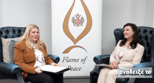 Flame of Peace TV Interview in Athens, Greece